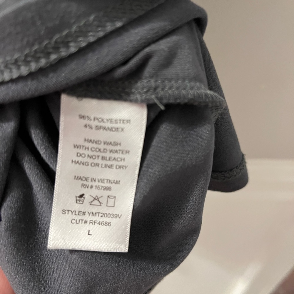 Gray Ruffle Sleeve Top - Picture 5 of 5